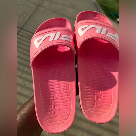 Fila‎ Pink Sleek Women’s Slides - Picture 4 of 8